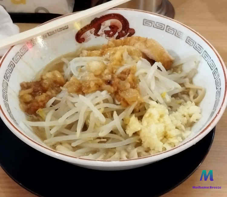 ラーメン豚山東京ラーメン横丁店ミニラーメンの画像